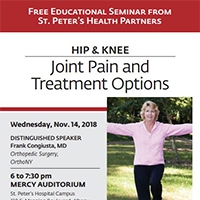 Hip & Knee Seminar: Joint Pain & Treatment Options